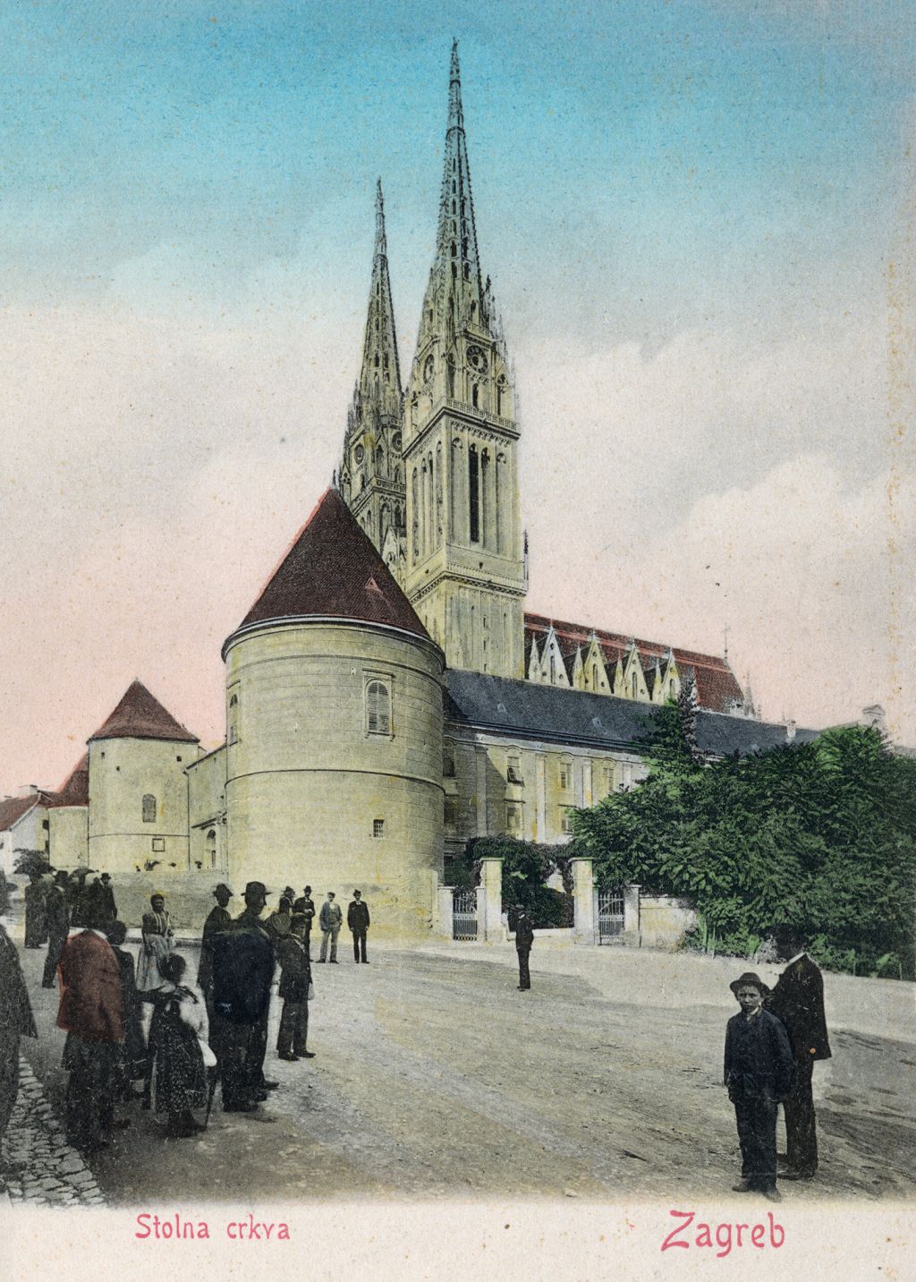 Katedrala oko 1905. godine